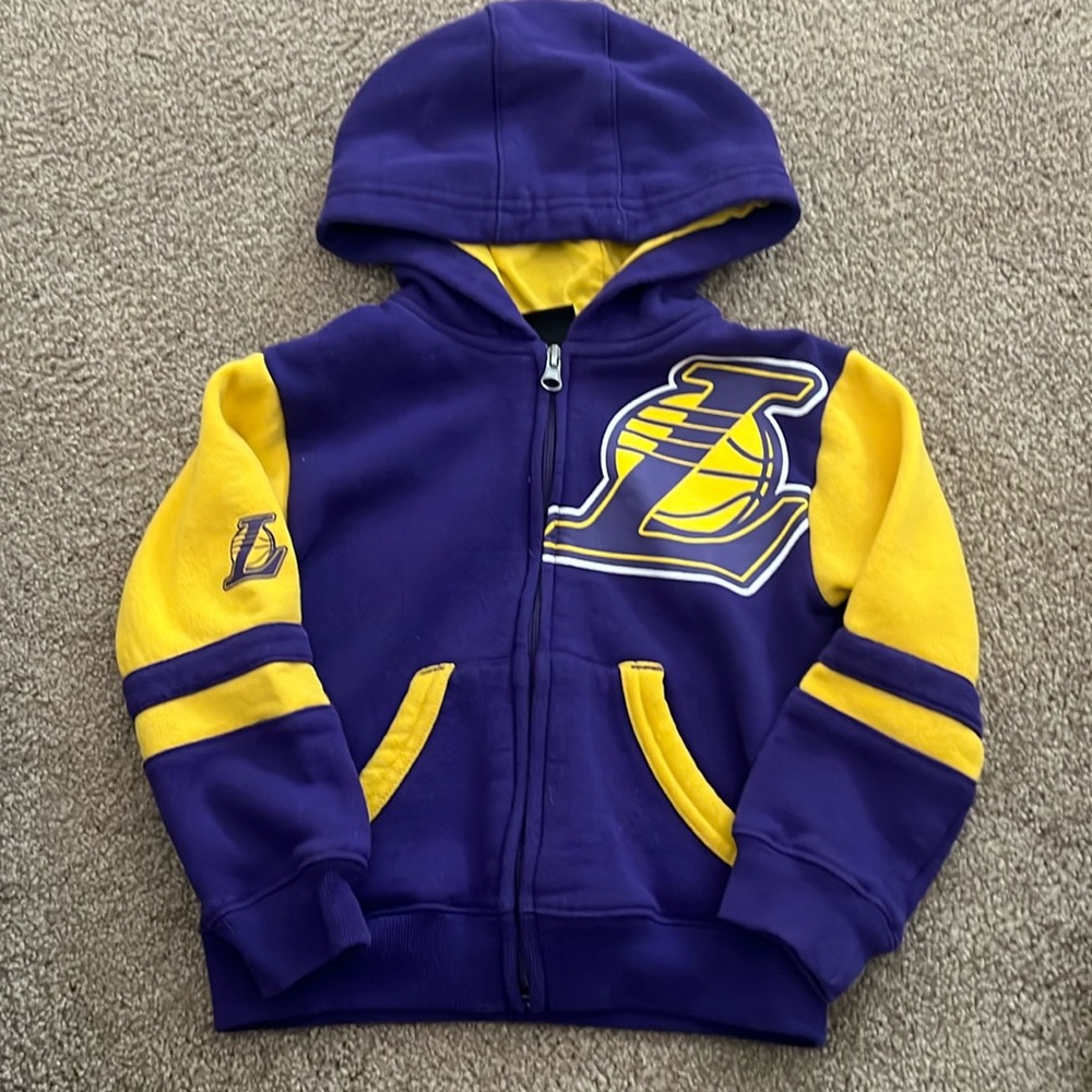 Los Angeles Lakers toddler sweater